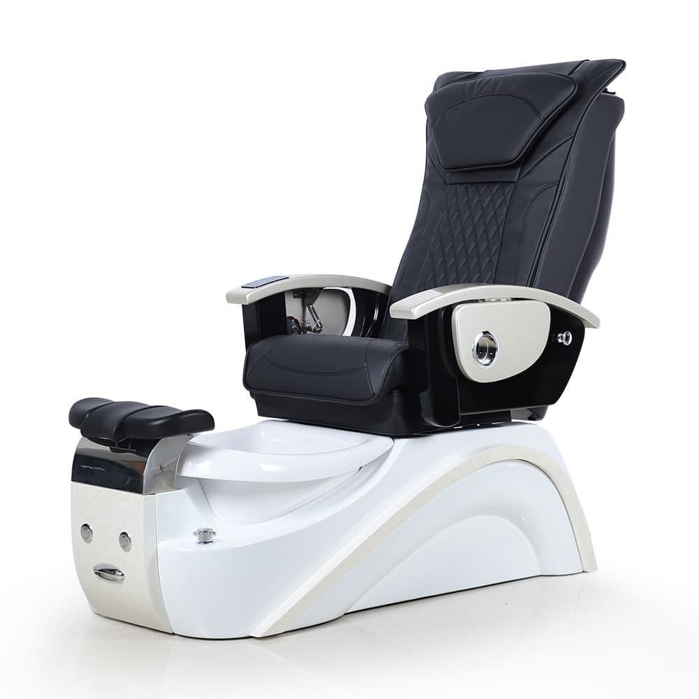 White Nail Salon Foot Spa Massage Pedicure Chair - Kangmei