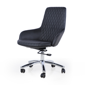 Black Client Chair for Nail Salon - Kangmei