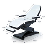 Therapy Spa Salon Cosmetic 3 Electric Motors Beauty Massage Table Treatment Bed Podiatry Tattoo Facial Couch Derma Chair