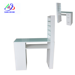 Manicure Table Nail Desk Station with Drawers - Kangmei