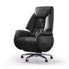 Reclining Swivel Manager Executive Leather Massage Office Chair with Heat
