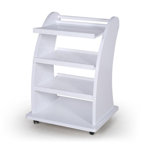 White Pedicure Trolley Cart - Kangmei