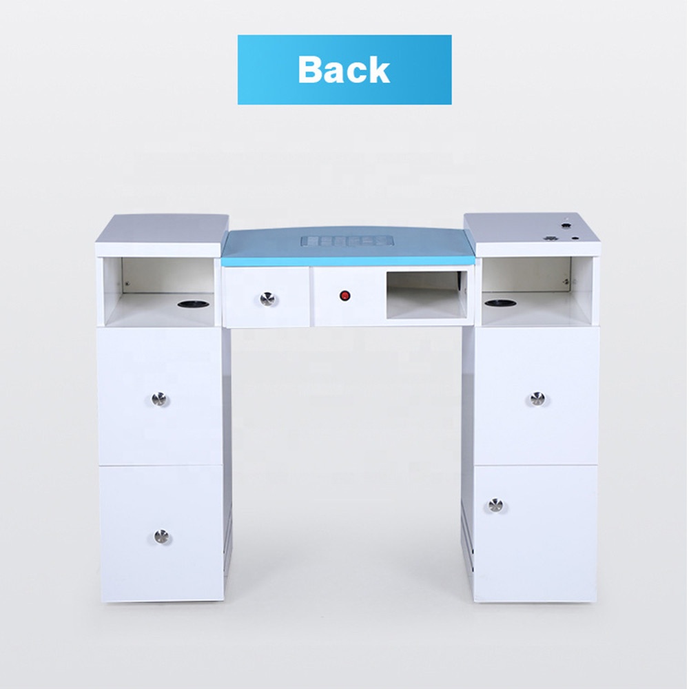 Nail Technician Desk Station Manicure Table with Vent - Kangmei
