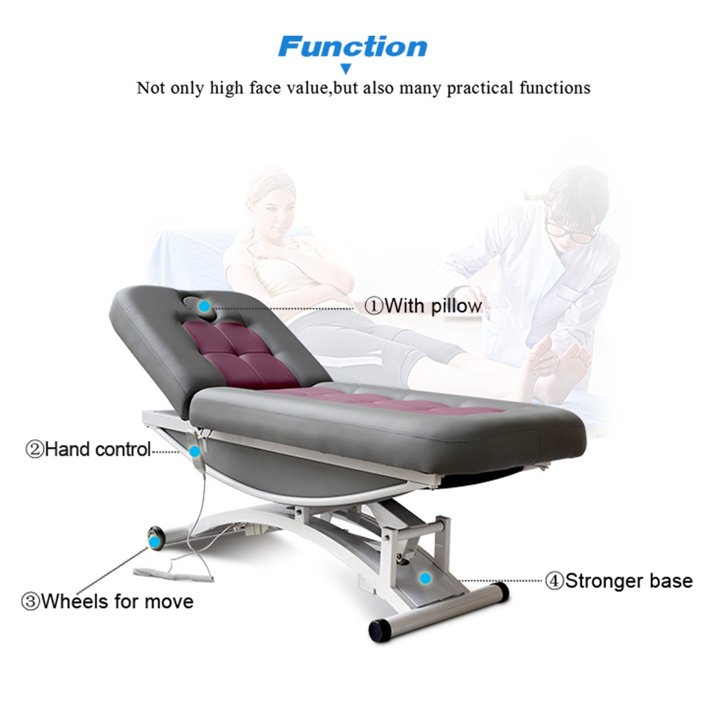 Cheap Electric Massage Table Beauty Spa Facial Bed