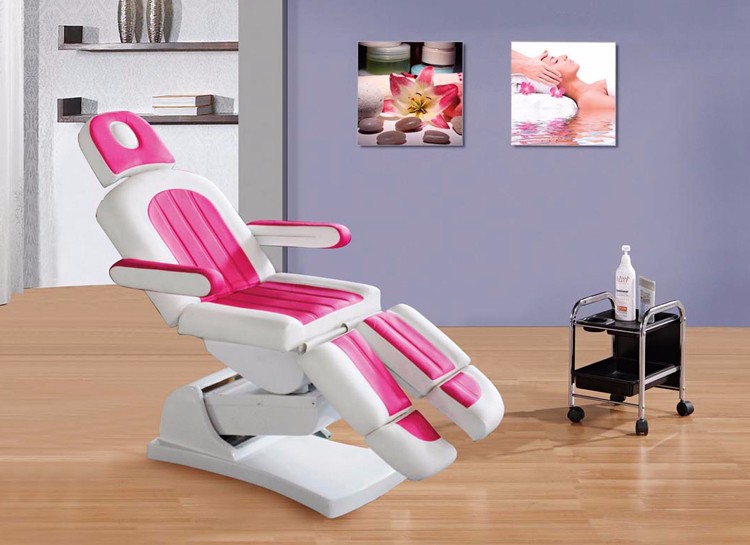 Electric Adjustable Lift Massage Table Esthetician Facial Bed Tattoo Chair