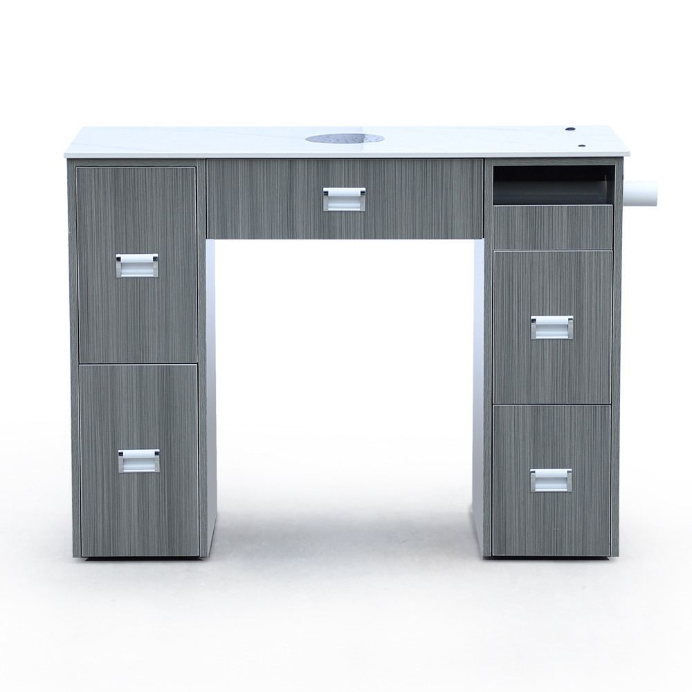 Nail Desk Station Manicure Table with Dust Extractor Fan - Kangmei