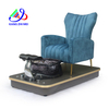 Elegant Spa Massage Velvet Sofa Tub Treatment King Princess Manicure Pedicure Chair