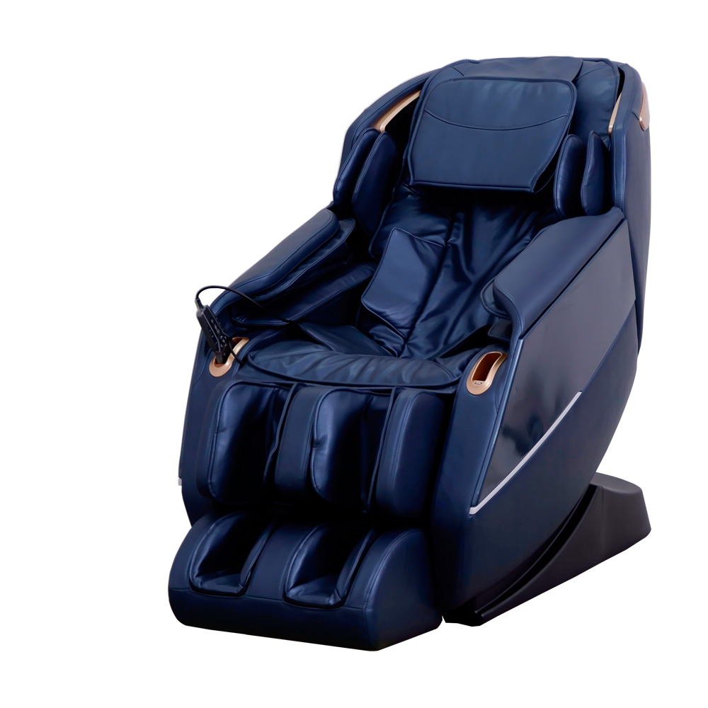 Grey Zero Gravity Full Body Shiatsu Ultra Deluxe Massage Chair