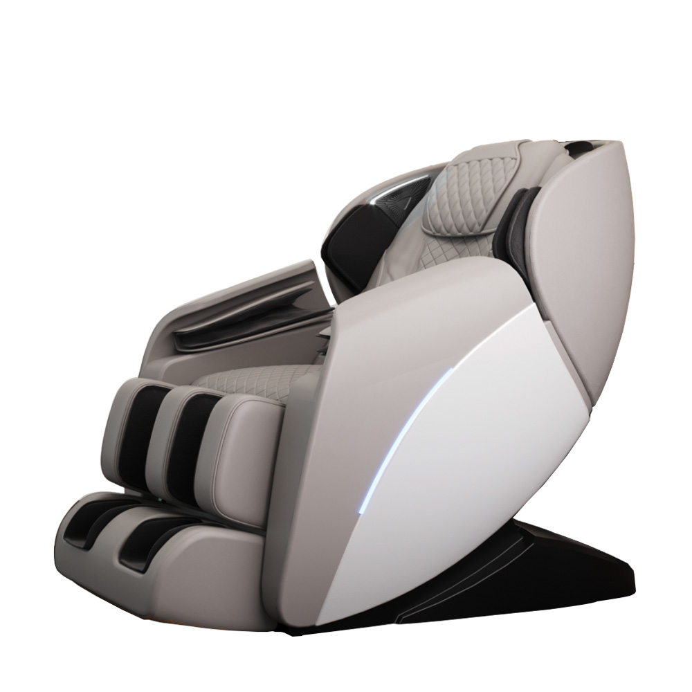 Black Zero Gravity Full Body Human Touch Shiatsu Massage Chair