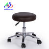 Kangmei Beauty Salon Furniture Adjustable Hydraulic Round Rolling Pedicure Technician Stool Chair with Wheels