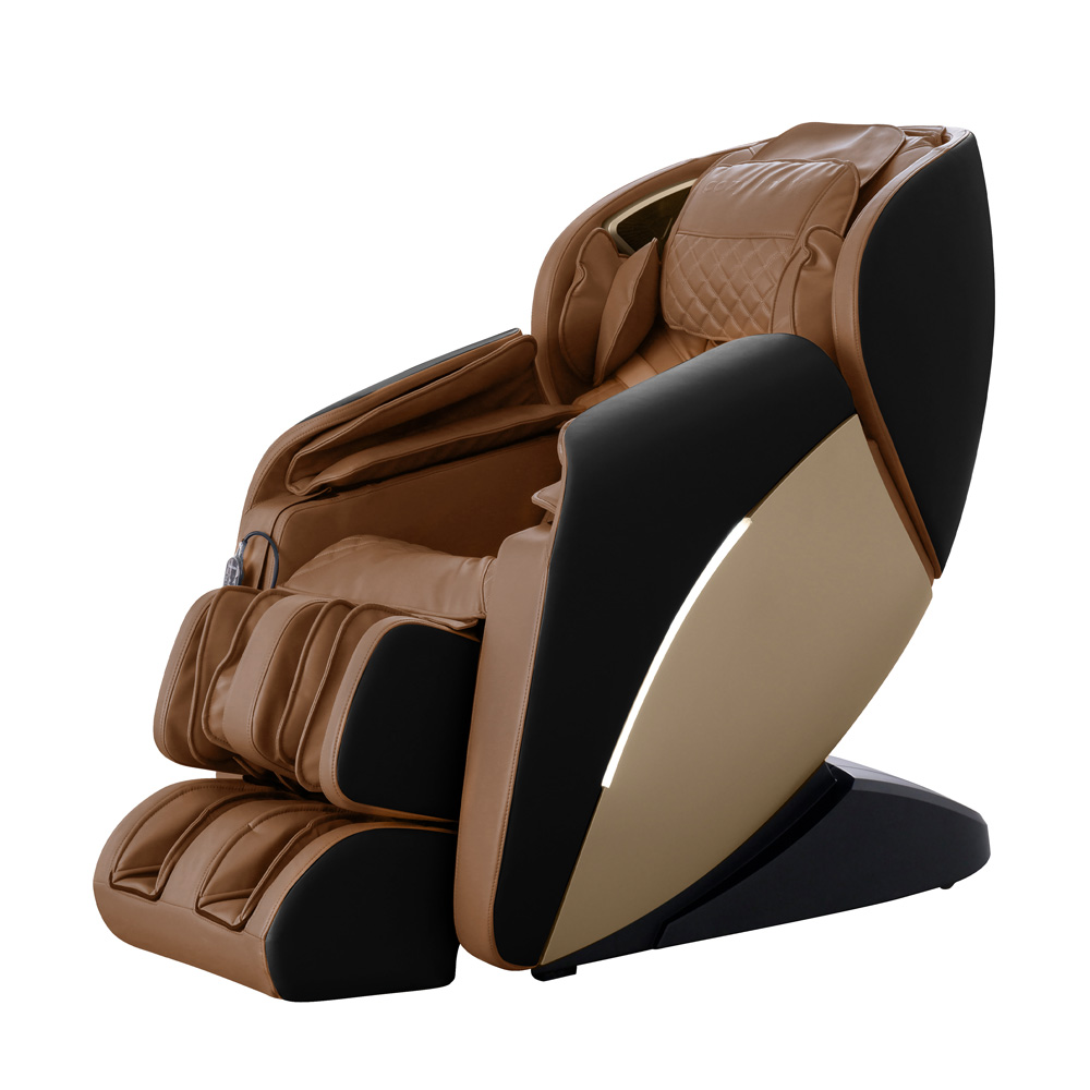 Black Zero Gravity Full Body Human Touch Shiatsu Massage Chair