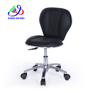 Kangmei Modern Cheap Beauty Salon Bar Furniture Adjustable Rotating Gas Lift Pedicure Technician Stool Chairs with Wheels