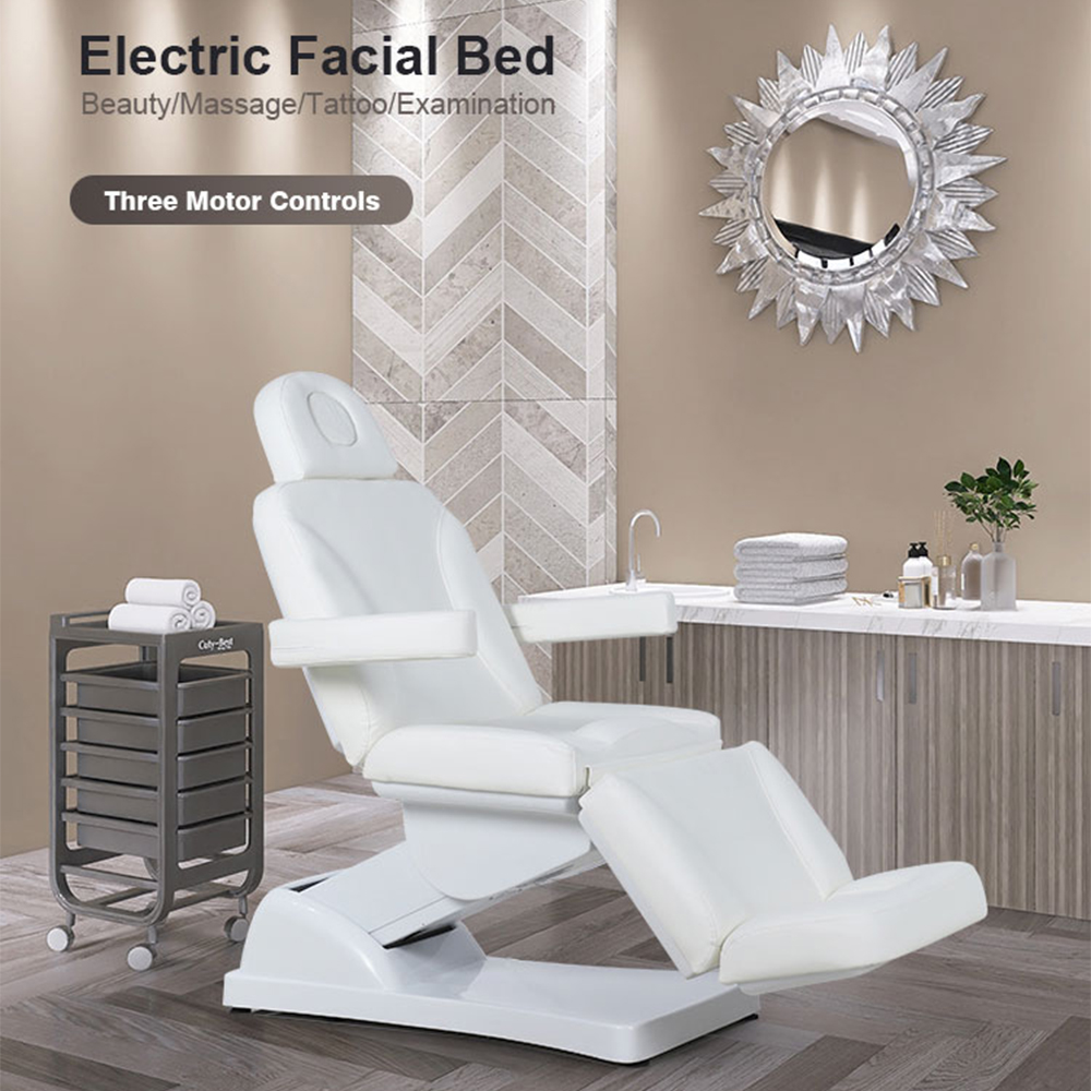 Luxury Electric Massage Table Beauty Lash Facial Bed