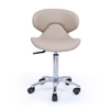 Kangmei Beauty Salon Furniture Adjustable Hydraulic Rotating Small Pedicure Technician Stool Chair with Back